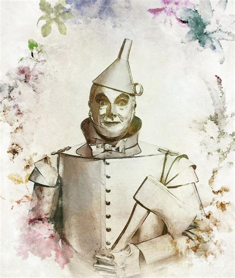 Tin Man Wizard Of Oz Digital Art By Esoterica Art Agency