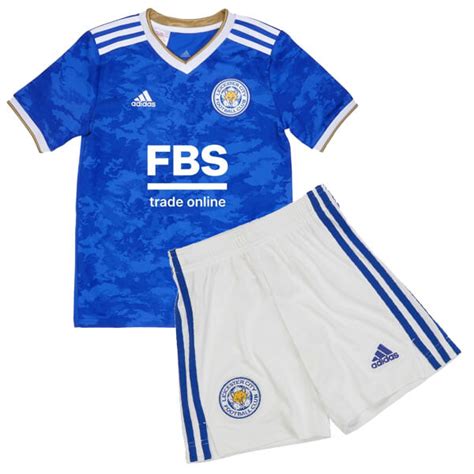 Leicester City Home Kids Football Kit 2122 Soccerlord