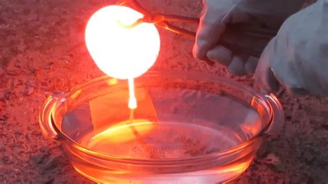 Experiment Lava Vs Water Pouring Lava On Water Youtube