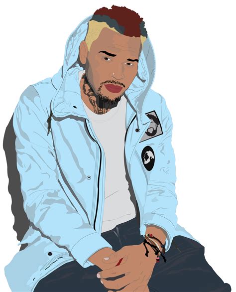 Chris Brown Portrait By Ninjagkta On Deviantart