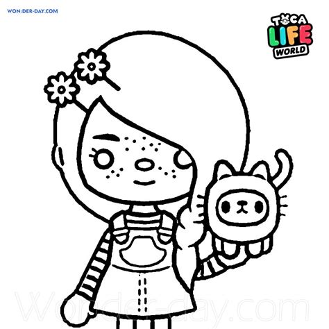 Toca Life Coloring Pages Coloring Home