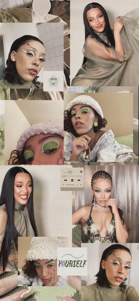 Doja Cat Aesthetic Green And Brown Lookscreen Doja Cat Outfits Concert