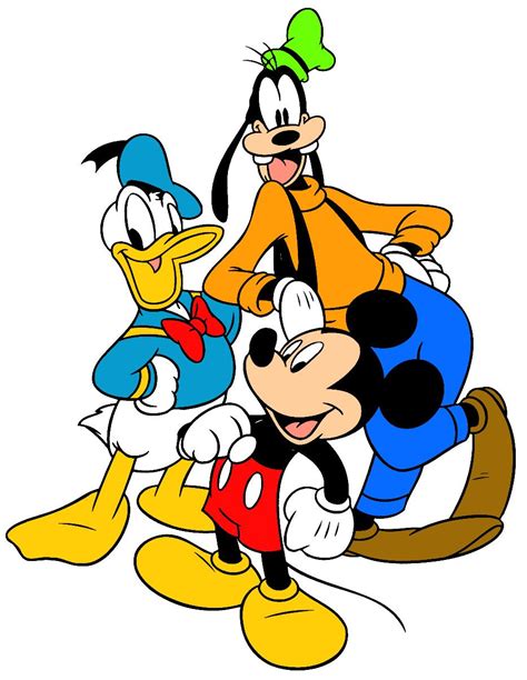 Mickey And Donald Finished Mickey Donald Goofy Dibujos Animados