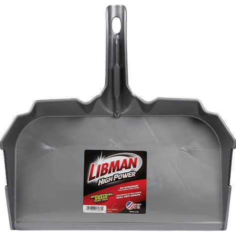 Buy Libman High Power Industrial Grade Dust Pan Gray