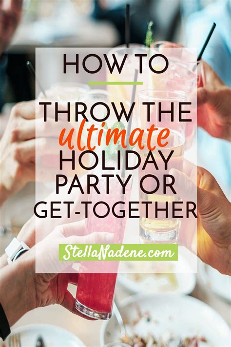 How To Host The Ultimate Holiday Party For 2021 Party Planning