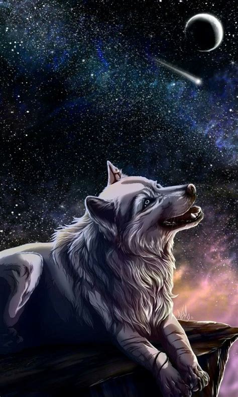 Pin By Isidora On Wolf Wolf Art Wolf Painting Fantasy Wolf