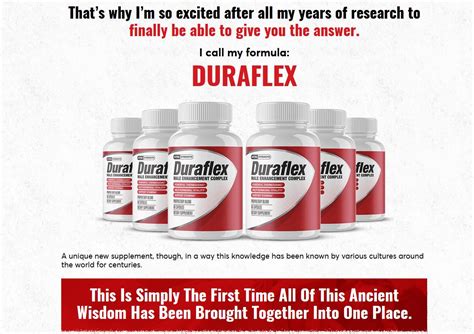 Duraflex Male Enhancement Reviews Does It Work Read Testimonials