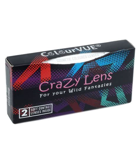 Colourvue 14mm Crazy Blue Star Quarterly Disposable Color Lenses Buy