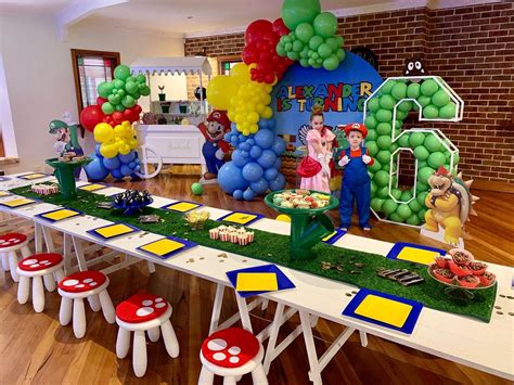 Super Mario Party Decorations Elevate Your Celebration With Mario