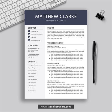 Our experts have created a library of modern resume templates for 2021. 2020-2021 Pre-Formatted Resume Template with Resume Icons ...