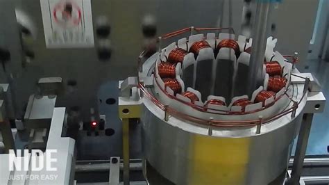 Automatic Armature Inslot Stator Winding Machine Youtube