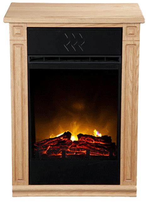 The Amish Fireless Fireplace Is An Wonderful Tool Light Oak Accent