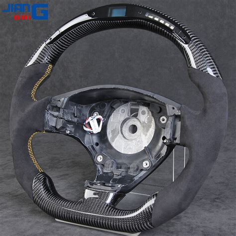 Led Carbon Fiber Steering Wheel Fit For Maserati Granturismo Mc Gran Turismo Ebay