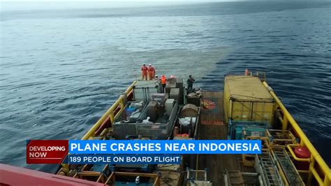 Indonesian Lion Air Plane Crashes Minutes After Takeoff Officials Say