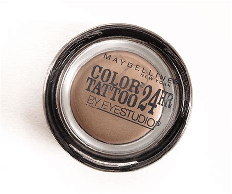 Maybelline Nude Compliment 90 Color Tattoo 24 Hour Eyeshadow Review