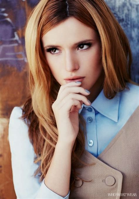 Bella Thorne shows off chic styles for the WhoWhatWear ...