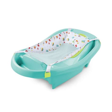 Summer Comfy Clean Deluxe Newborn To Toddler Tub Teal