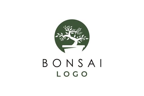 Bonsai Tree Logo Design Graphic By Weasley Creative Fabrica