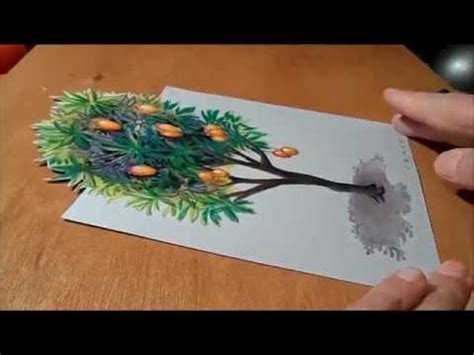 Tree drawing this makes me want to break out the old sketchbook and. Draw a 3D Mango Tree - YouTube