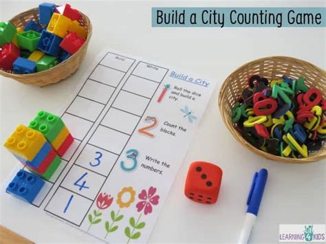 Build A City Counting And Subitising Game Learning 4 Kids