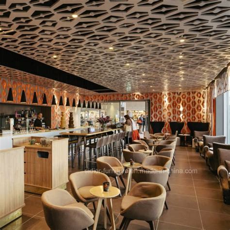 China Sd3022 Modern Wooden Hotel Restaurant Lounge Bar Furniture Set