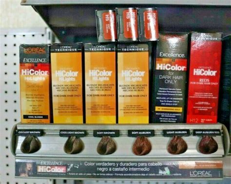 Dye doesnt lift dye loreal hi color is meant for dark hair that has never been dyed just like any hair dye if you have dyed your hair before and its a dark color the only way is to remove the previous dye with. L"oreal Excellence HiColor Hilights for dark hair only 1 ...
