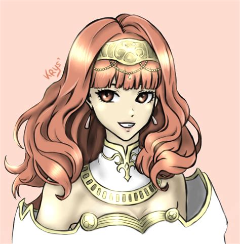 Celica Fire Emblem Echoes Shadow Of Valentia By Krysdrawing On