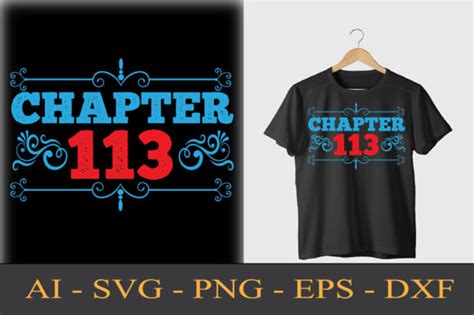 Chapter 113 Svg Design Graphic By Delitensra · Creative Fabrica