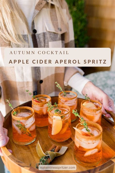 Apple Cider Aperol Spritz Youre Invited To An Autumn Progressive