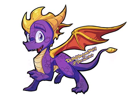 Spyro The Dragon By Delta Dragon7997 On Deviantart