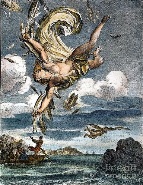 Bernard Photograph Fall Of Icarus By Granger Greek Art