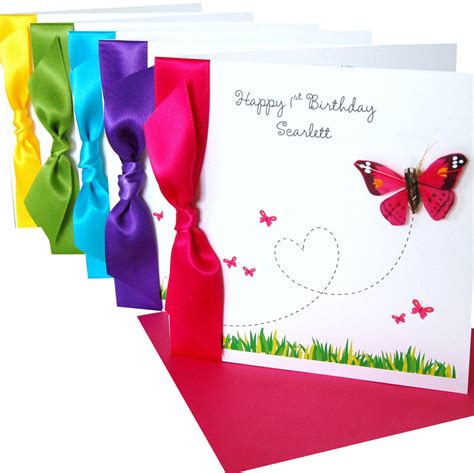 Flutterby Fancies Butterfly Birthday Card By The Luxe Co