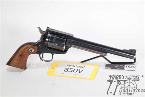 Restricted Handgun Ruger Model Blackhawk 1960 44 Mag Six Shot