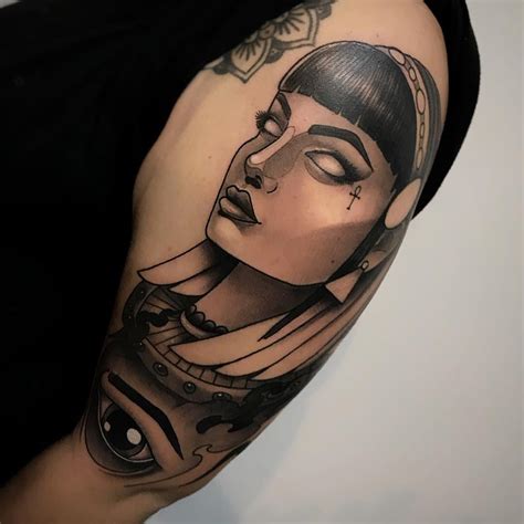 Resultado De Imagem Para Cleopatra Drawing Tatuagem Egipicia Tatuagem