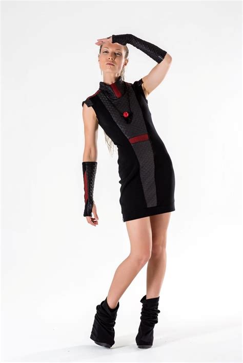 Nd Dress Q4 Sci Fi Dress Avant Garde Dresses Cyberpunk Clothes