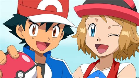 Top 10 Amourshipping Ash And Serena Moments In Pokemon Reelrundown Gambaran
