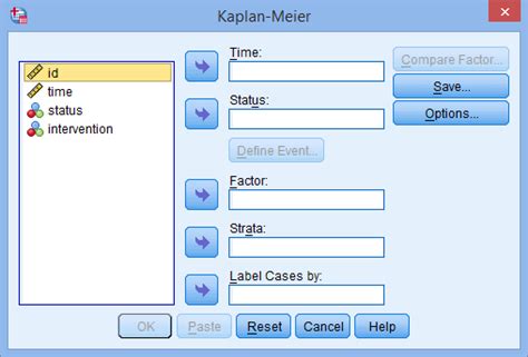 Kaplan Meier Method In Spss Statistics Laerd Statistics
