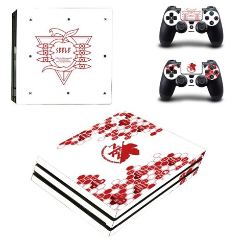 Neon Genesis Evangelion Cover Decal Ps4 Pro Skin Sticker For Sony
