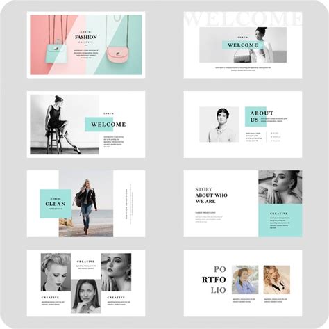 Fashion Powerpoint Presentation Template Free Download