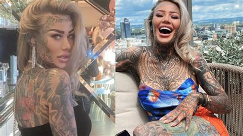 Becky Holt Sets New Record Britain S Most Tattooed Female Gets Her Private Parts Inked
