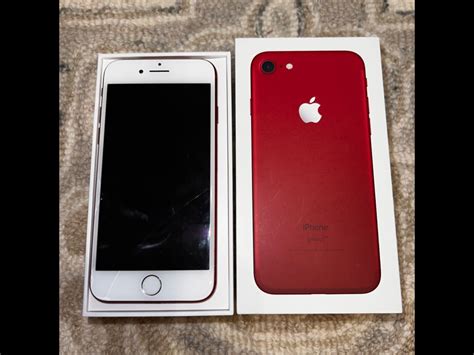 Apple Iphone 7 Productred 128gb Verizon A1660 Gsm