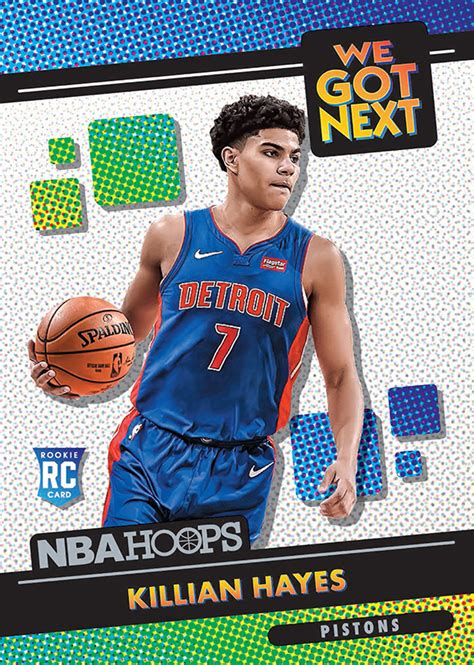 The first product of the 2020 line of basketball cards — panini's contenders: First Buzz: 2020-21 NBA Hoops basketball cards / Blowout Buzz
