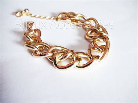 Ready Stock Simple Gold Chain Bracelet Bijoux Accessories