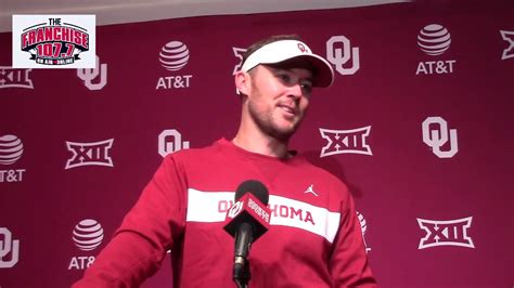 Oklahoma Coach Lincoln Riley Army Postgame Press Conference Youtube