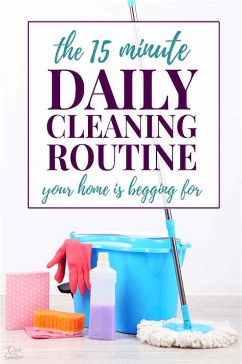 The 15 Minute Daily Cleaning Routine Your Home Is Begging For Decor