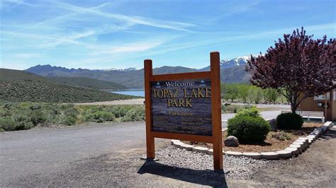 Topaz Lake Park In Gardnerville Nevada Nv