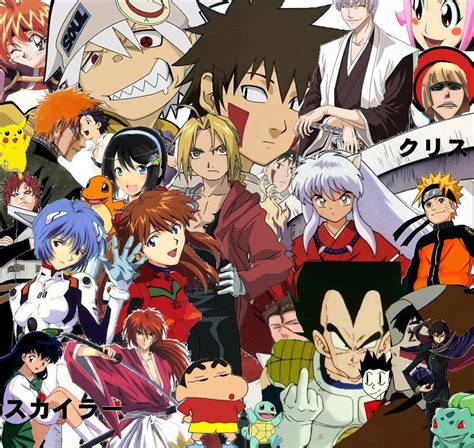 Anime Collage By Superzproductions On Deviantart