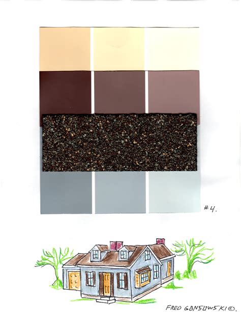 Brown/black is a color cast that is really versatile. Brown roof and color choices | Siding colors, House colors, Brown roofs
