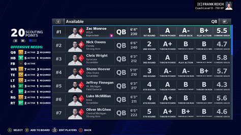 Gotta Love The Auto Generated Draft Classes The Year You Need A Qb R