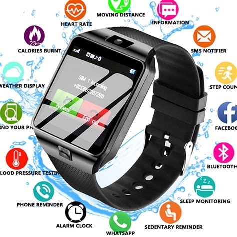 New Bluetooth Smart Watch Smartwatch Dz09 Android Phone Call Relogio 2g